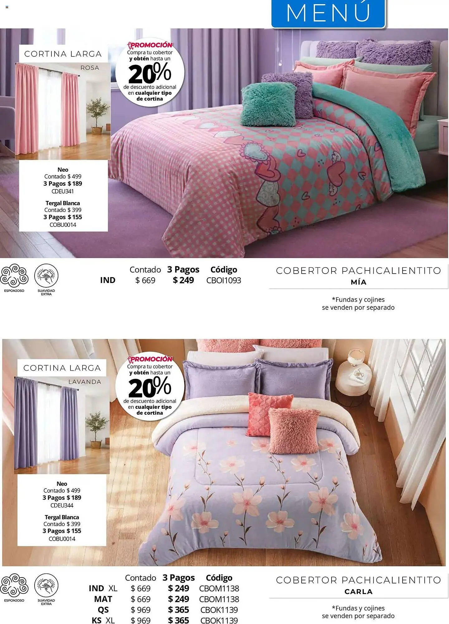 Catálogo de Catálogo Colchas Concord 1 de mayo al 1 de agosto 2026 - Pagina 321