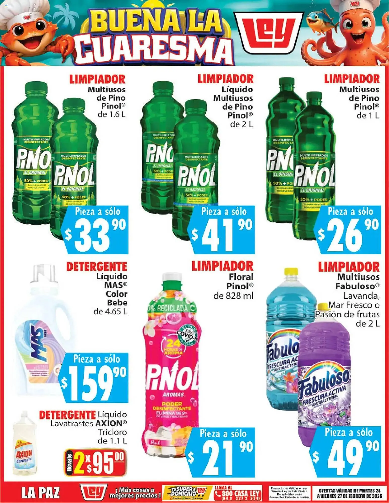 Catálogo de Folleto Casa Ley 24 de febrero al 27 de febrero 2026 - Pagina 12