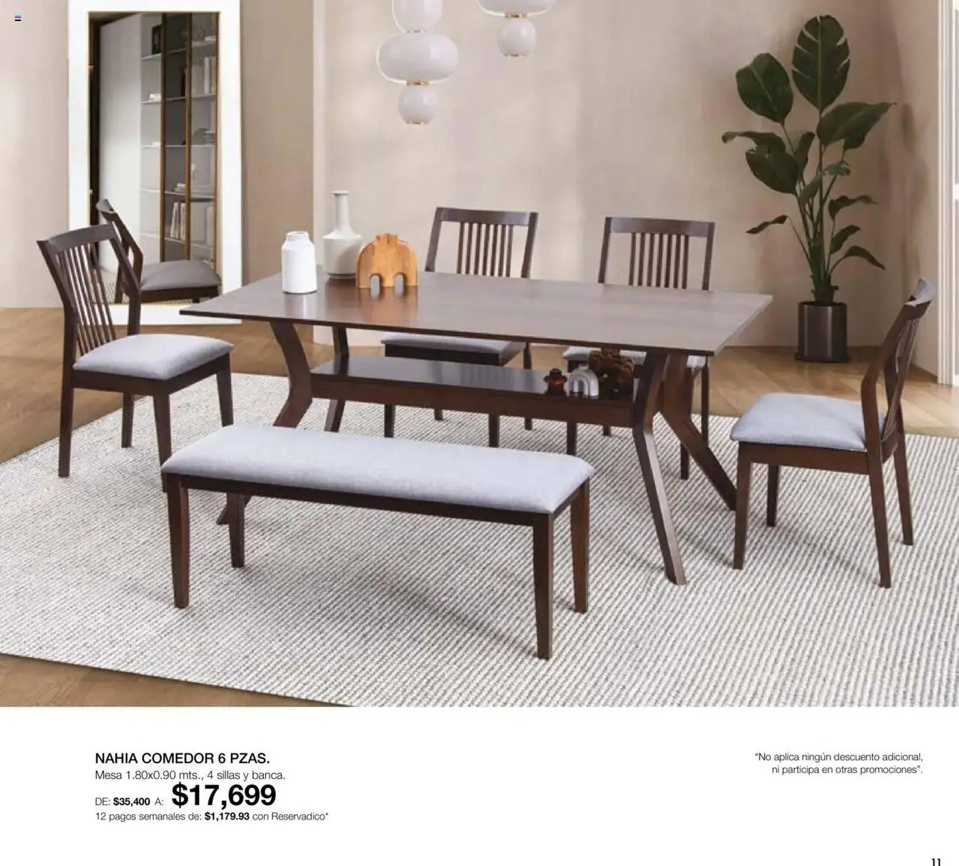 Catálogo de Catálogo Muebles Dico 1 de agosto al 1 de septiembre 2025 - Pagina 11