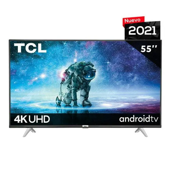 TCL 55 Pulgadas Smart TV, UHD 4K, LED 55A445 con Android