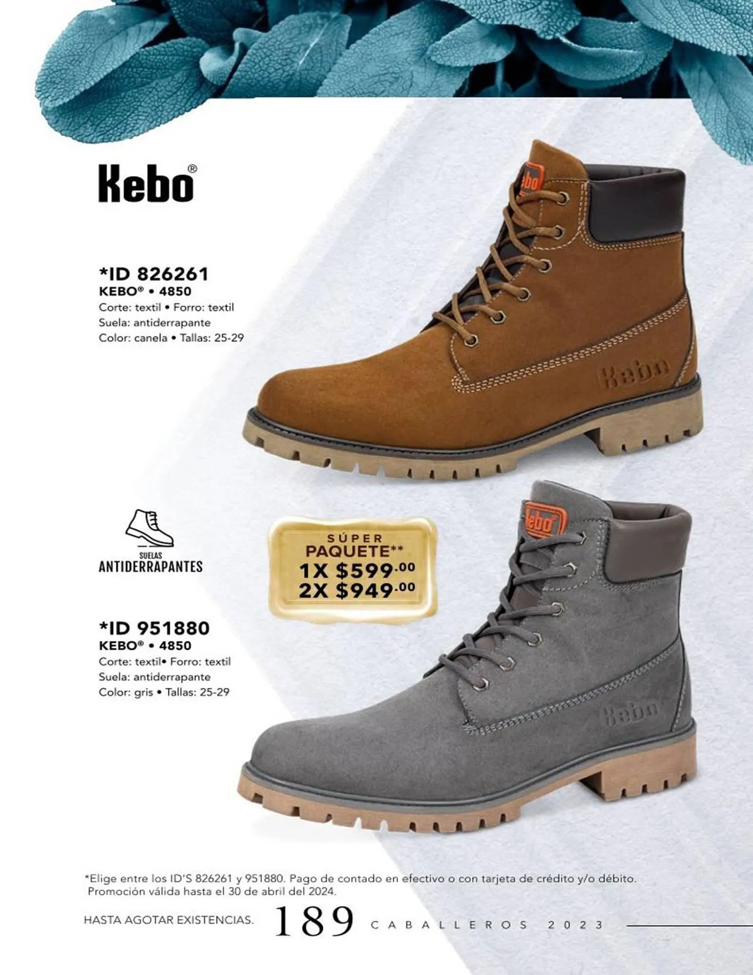 Catálogo de Catálogo Price Shoes 18 de diciembre al 31 de diciembre 2024 - Pagina 189