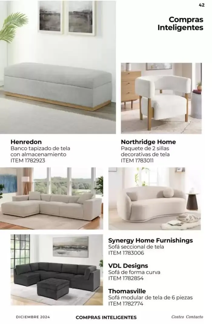 Catálogo de Costco Contacto 10 de diciembre al 31 de diciembre 2024 - Pagina 83