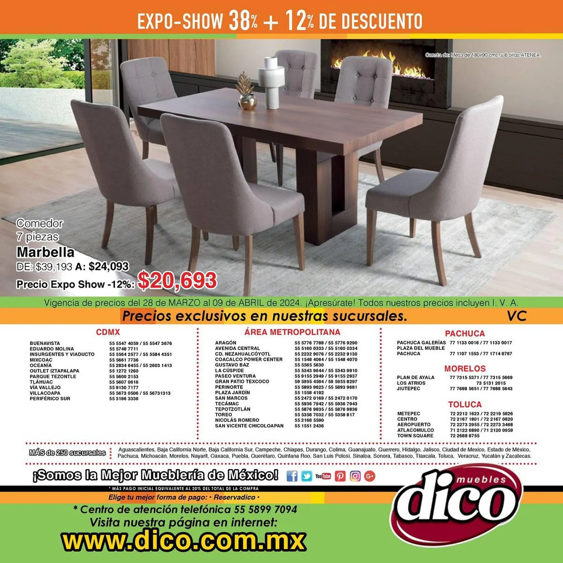 Catálogo de Catálogo Muebles Dico 29 de marzo al 9 de abril 2024 - Pagina 28