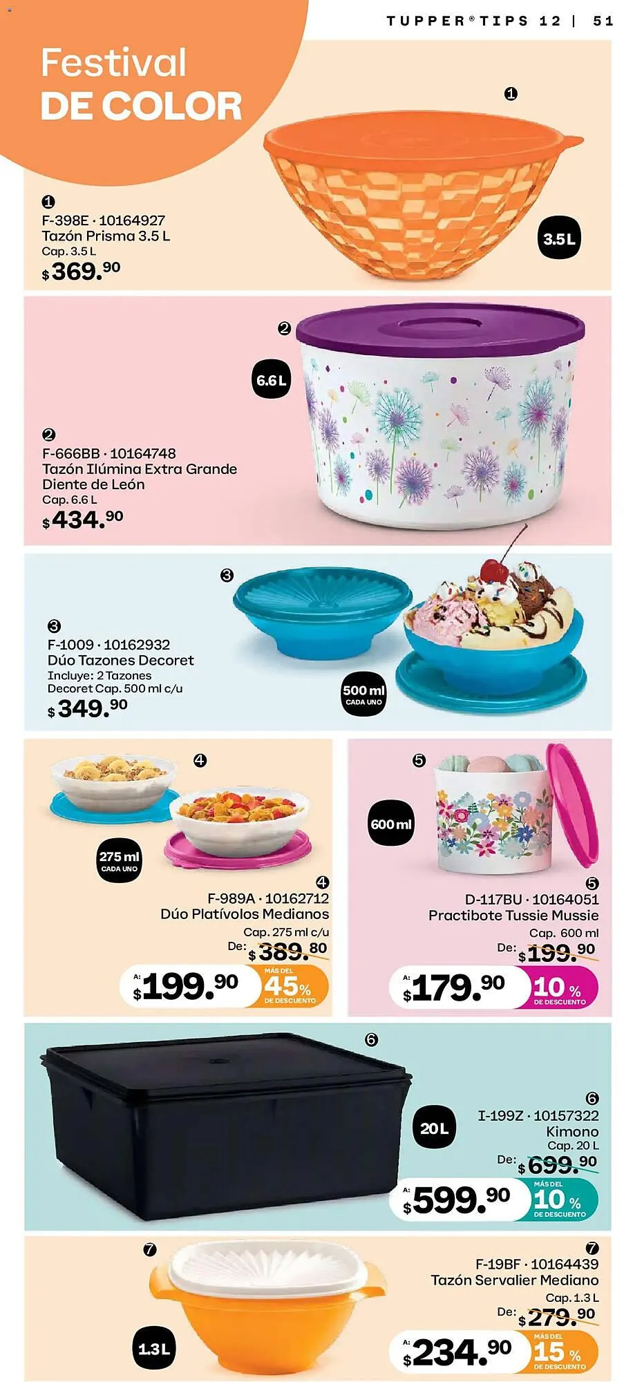 Catálogo de Catálogo Tupperware 3 de noviembre al 1 de diciembre 2025 - Pagina 51