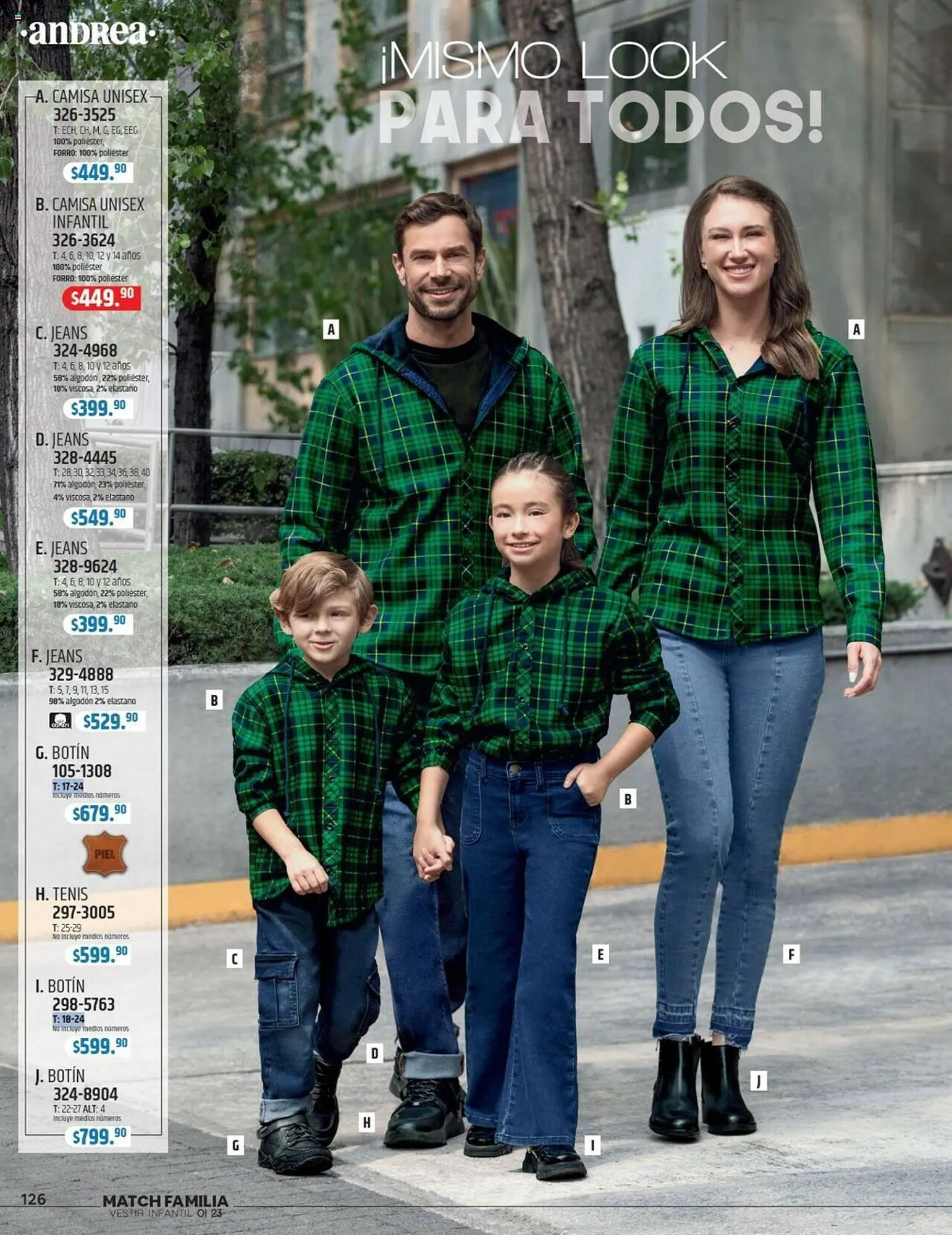 Catálogo de Catálogo Andrea 27 de agosto al 27 de enero 2024 - Pagina 126