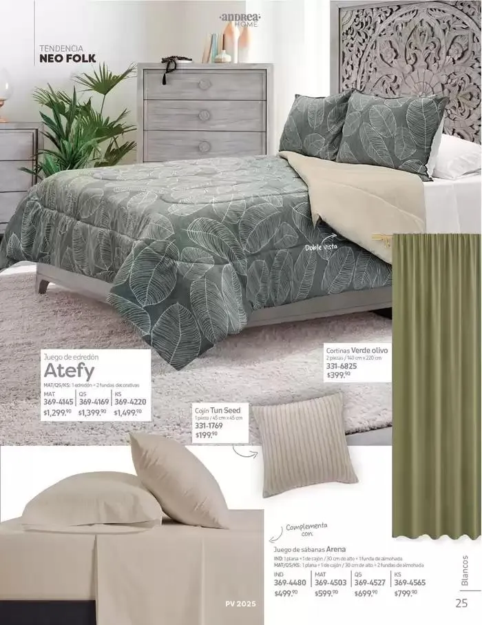 Catálogo de ANDREA | ANDREA HOME 26 de enero al 24 de mayo 2025 - Pagina 25