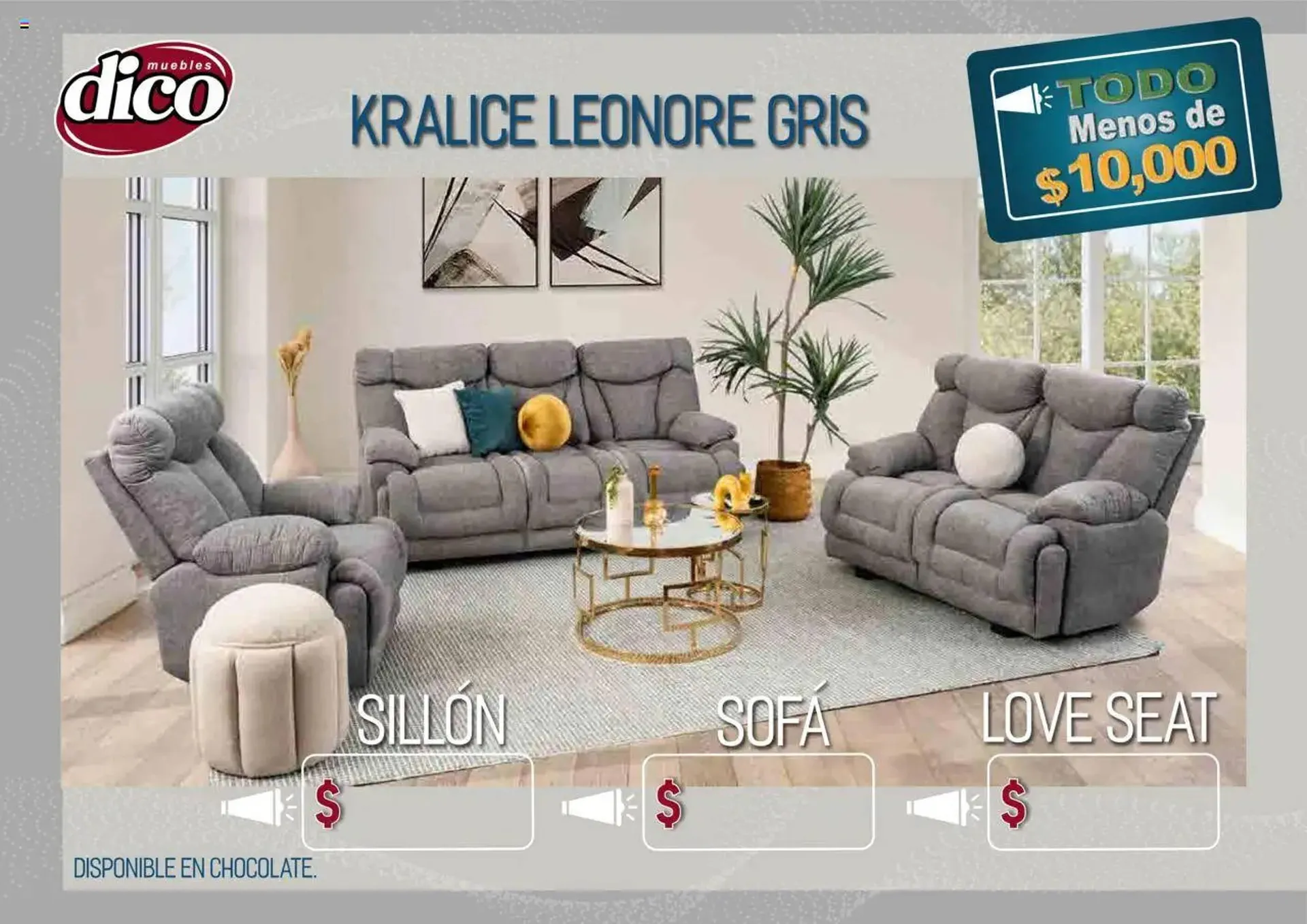 Catálogo de Catálogo Muebles Dico 25 de septiembre al 1 de agosto 2026 - Pagina 39