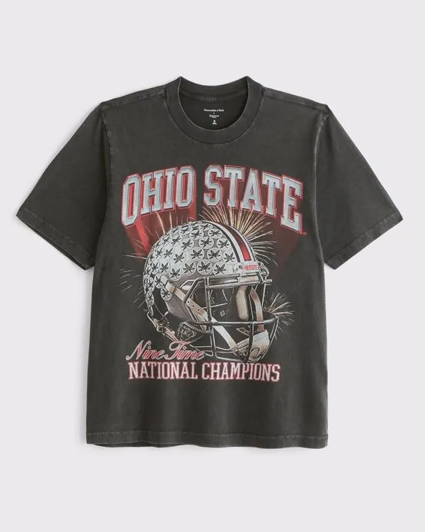 The Ohio State University Vintage-Inspired Graphic Tee