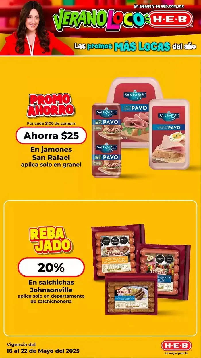 Catálogo de Ofertas HEB 16 de mayo al 22 de mayo 2025 - Pagina 7