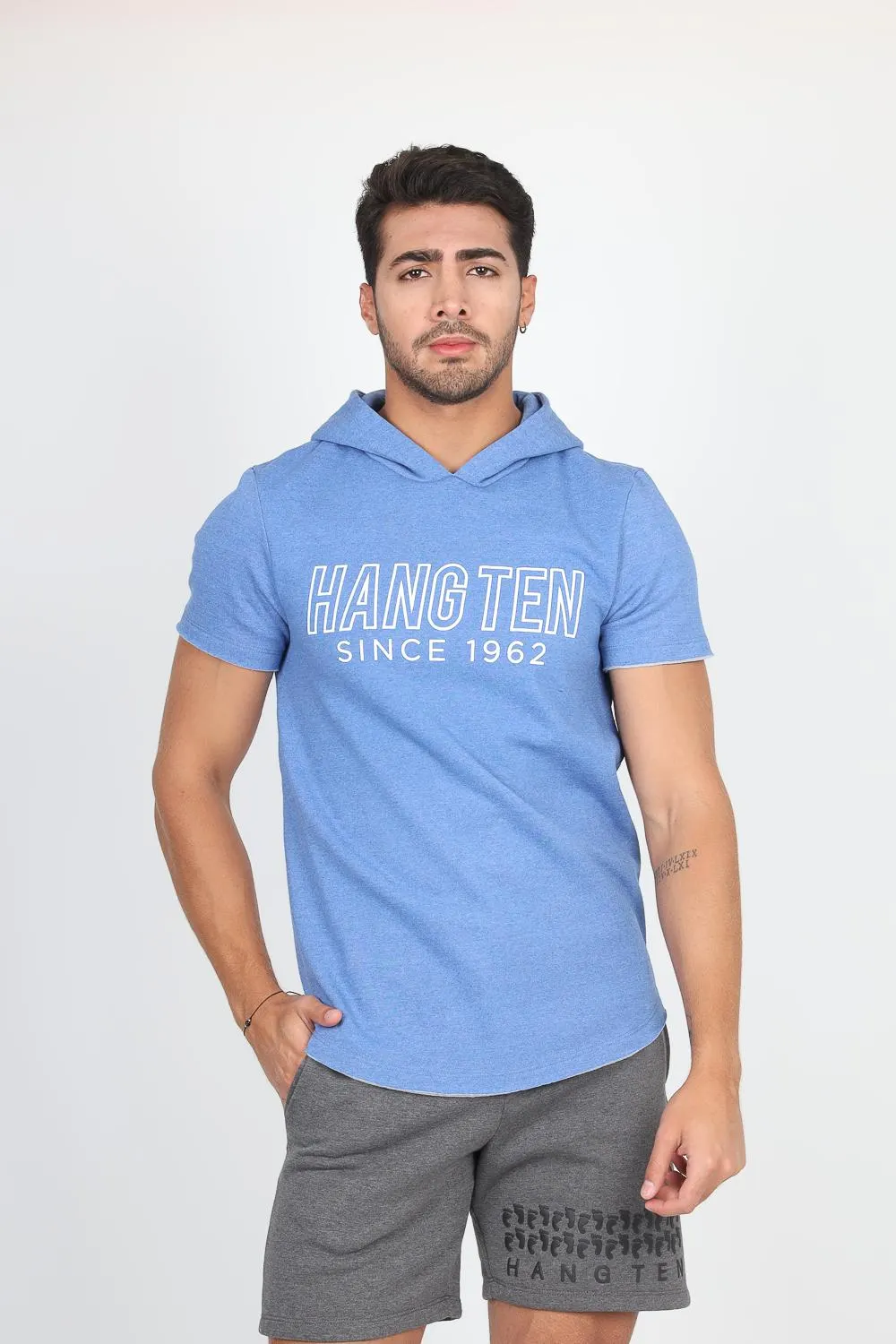 Playera con capucha recycled