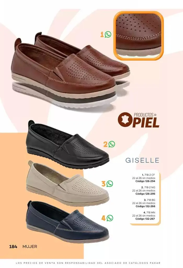 Catálogo de Pakar Mujer 31 de enero al 31 de agosto 2025 - Pagina 184