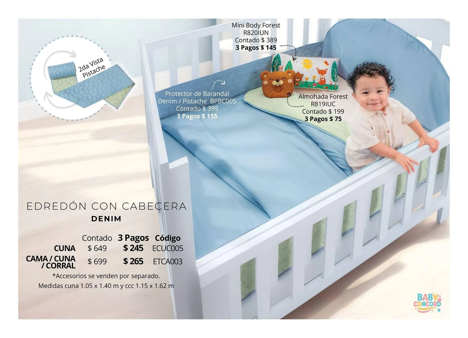 Catálogo de Catálogo Colchas Concord 1 de mayo al 31 de julio 2026 - Pagina 2