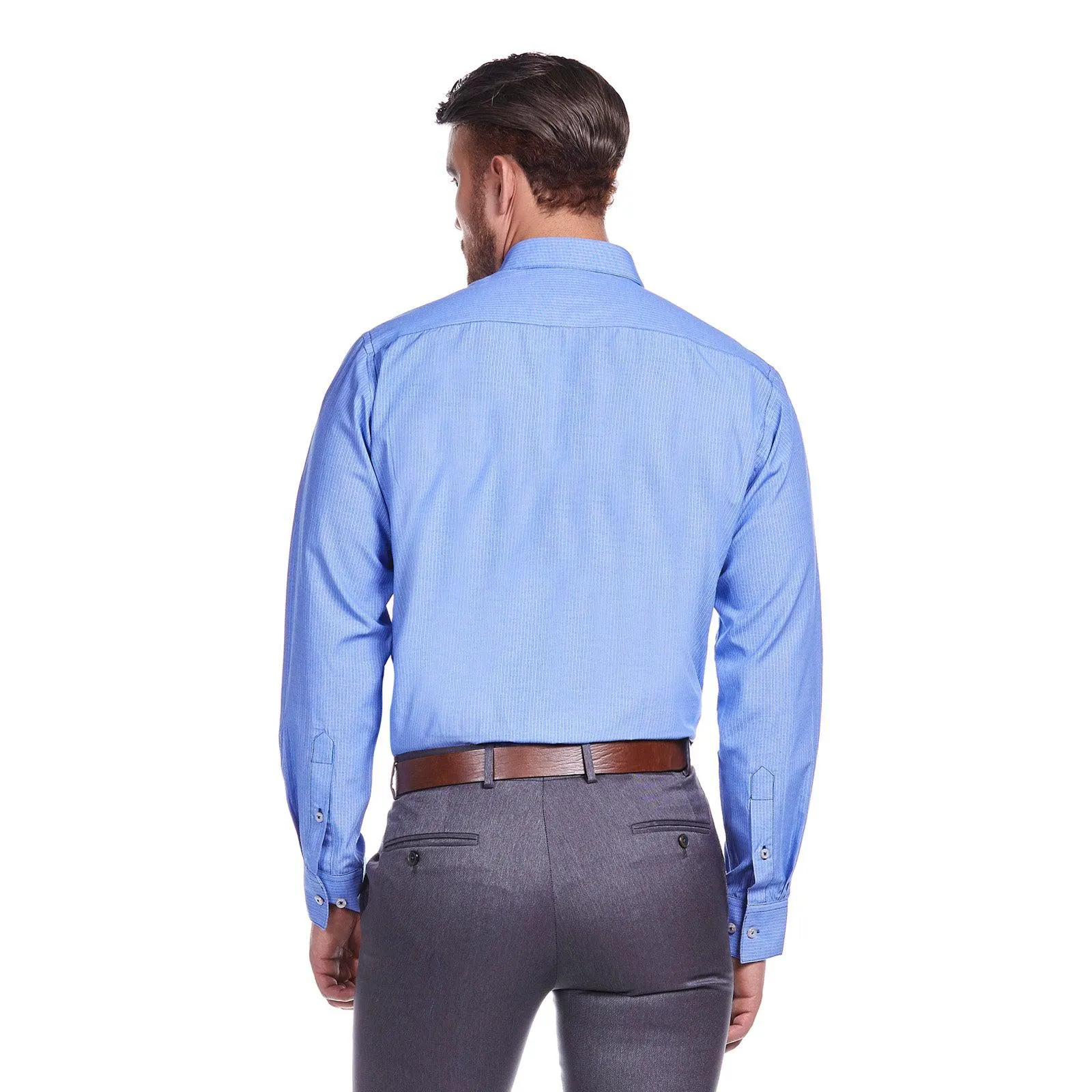 Camisa manga larga | Slim-Fit | Color azul