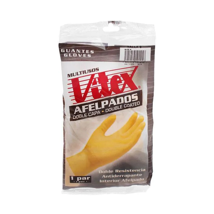 Guantes Vitex Multiusos Afelpado # 8 Par - Vitex - 1 pieza
