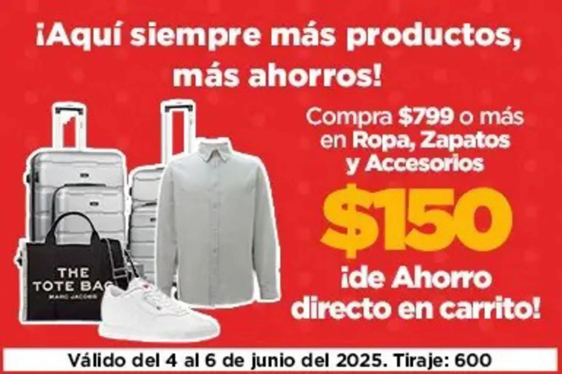 Catálogo de Catálogo Bodega Aurrerá 4 de junio al 6 de junio 2025 - Pagina 1