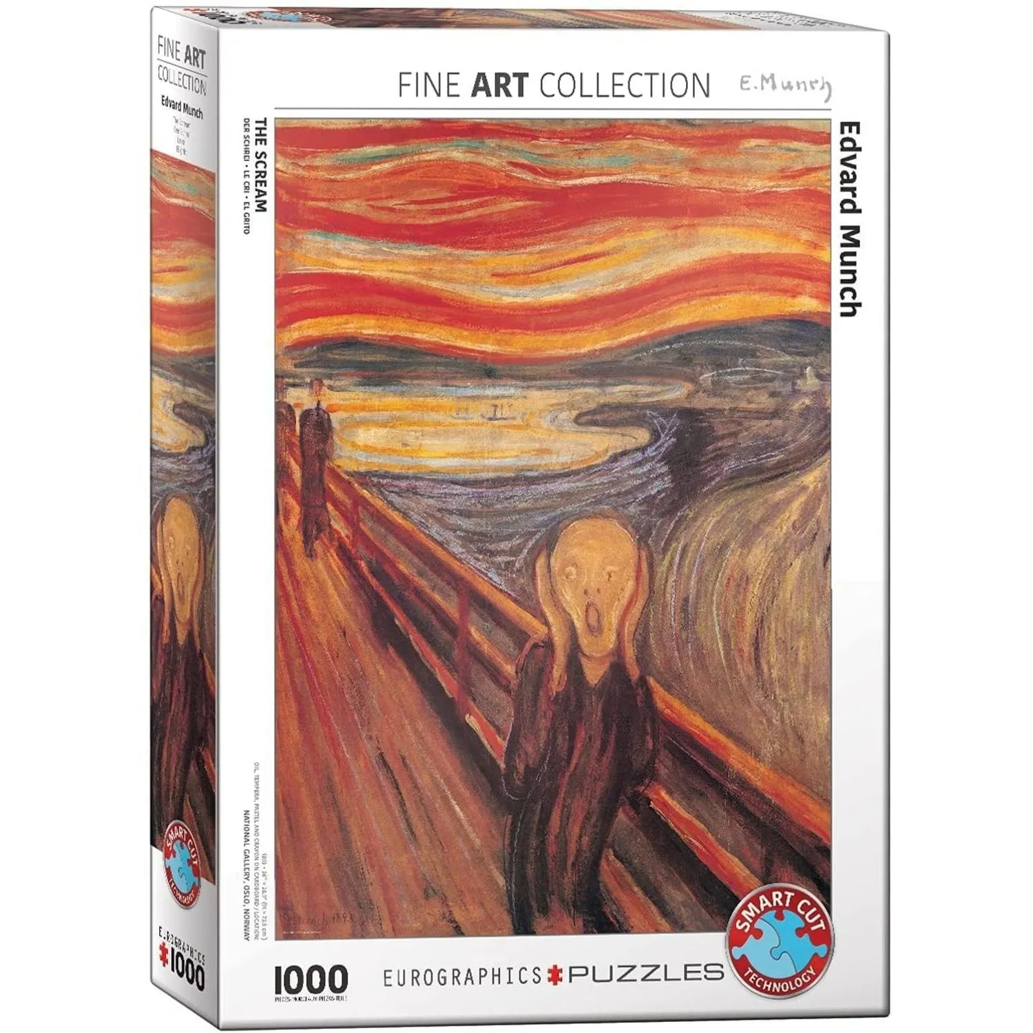 Rompecabezas Munch The Scream 1000 Piezas