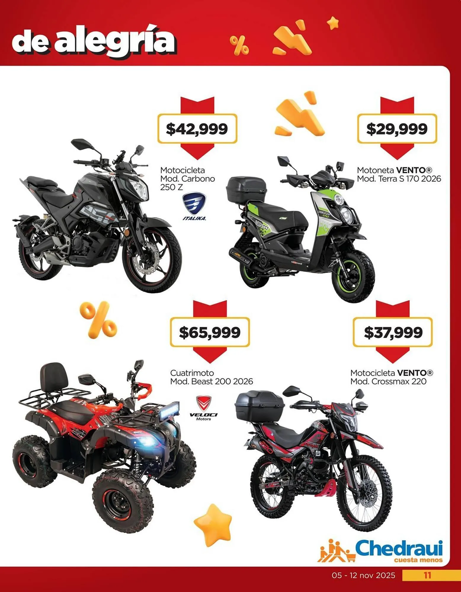 Catálogo de Folleto Chedraui 5 de noviembre al 12 de noviembre 2025 - Pagina 11
