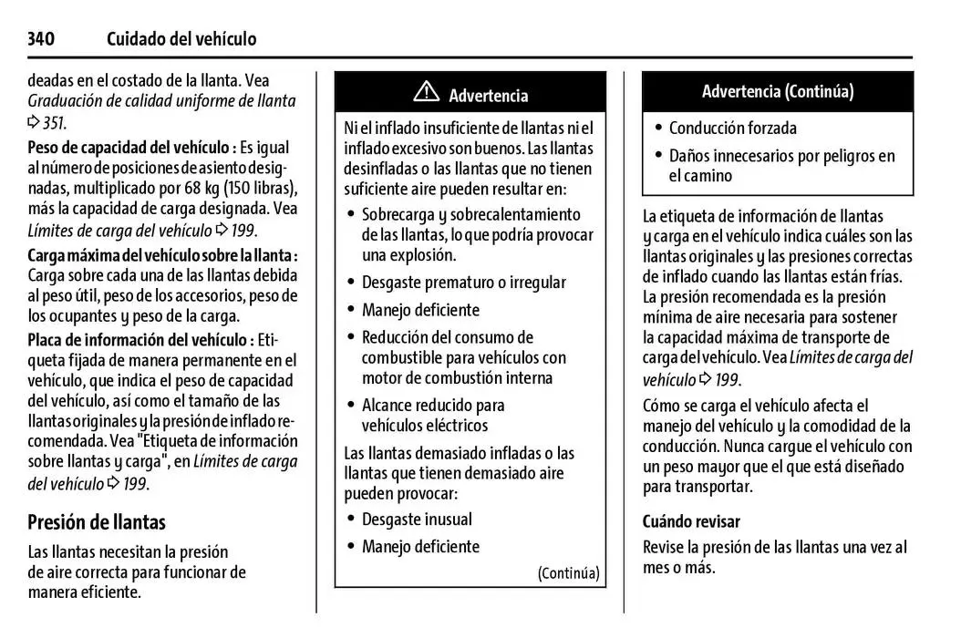 Catálogo de Chevrolet Corvette Stingray Manual del propietario 22 de enero al 31 de diciembre 2025 - Pagina 341