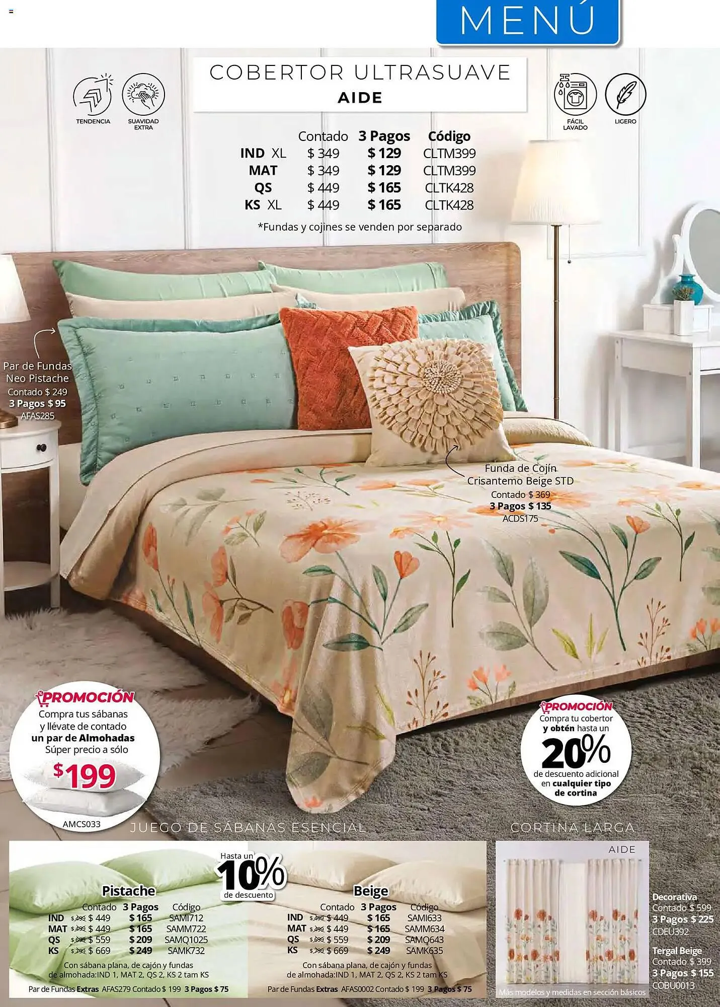 Catálogo de Catálogo Colchas Concord 1 de mayo al 1 de agosto 2026 - Pagina 234