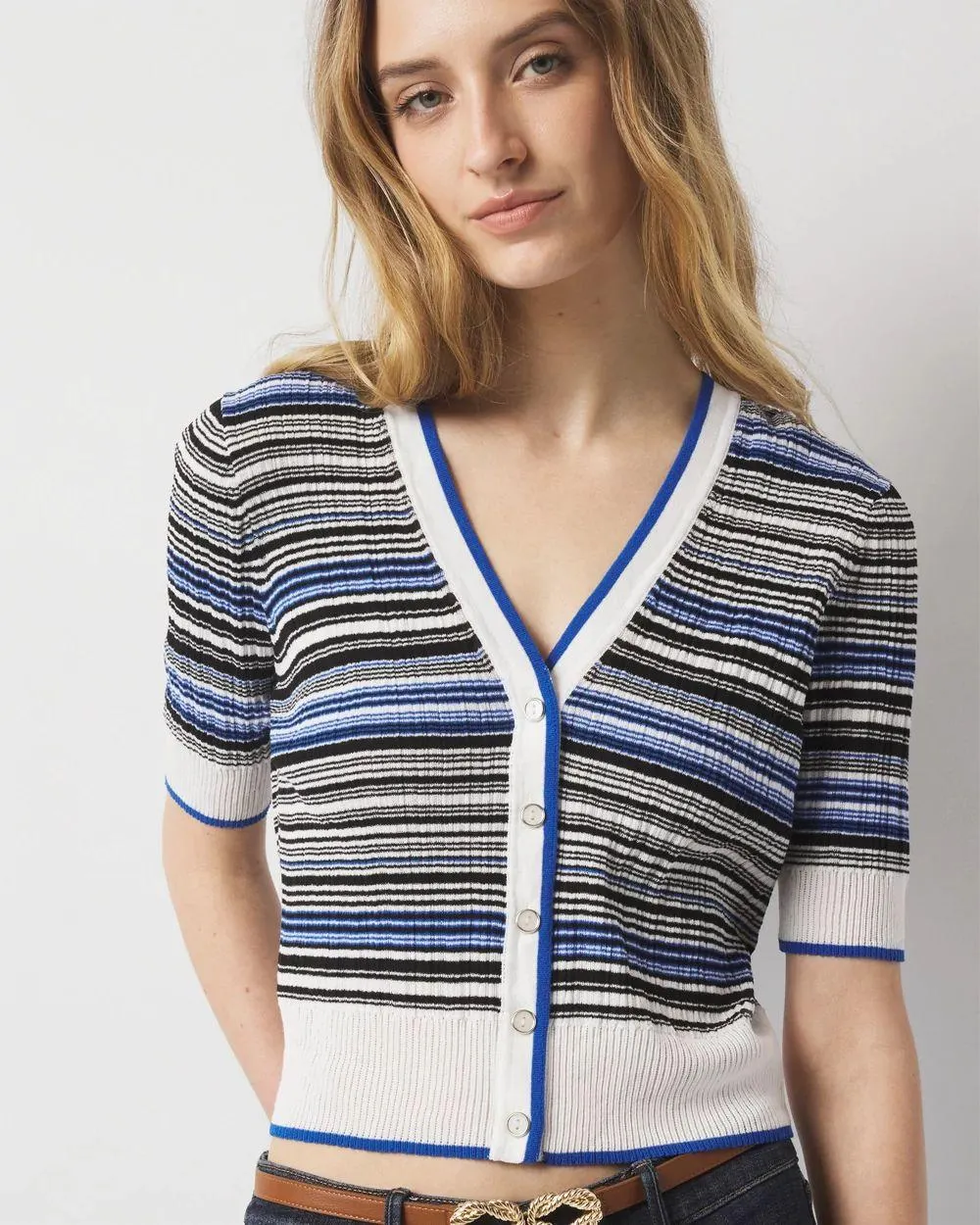 Striped Cardigan