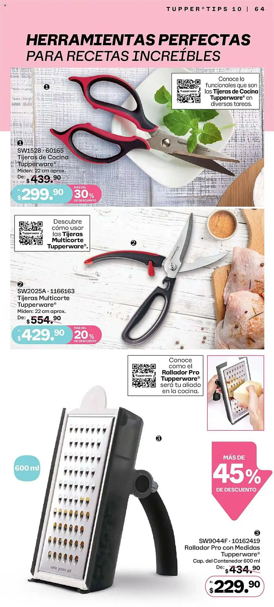 Catálogo de Catálogo Tupperware 8 de septiembre al 6 de octubre 2025 - Pagina 64