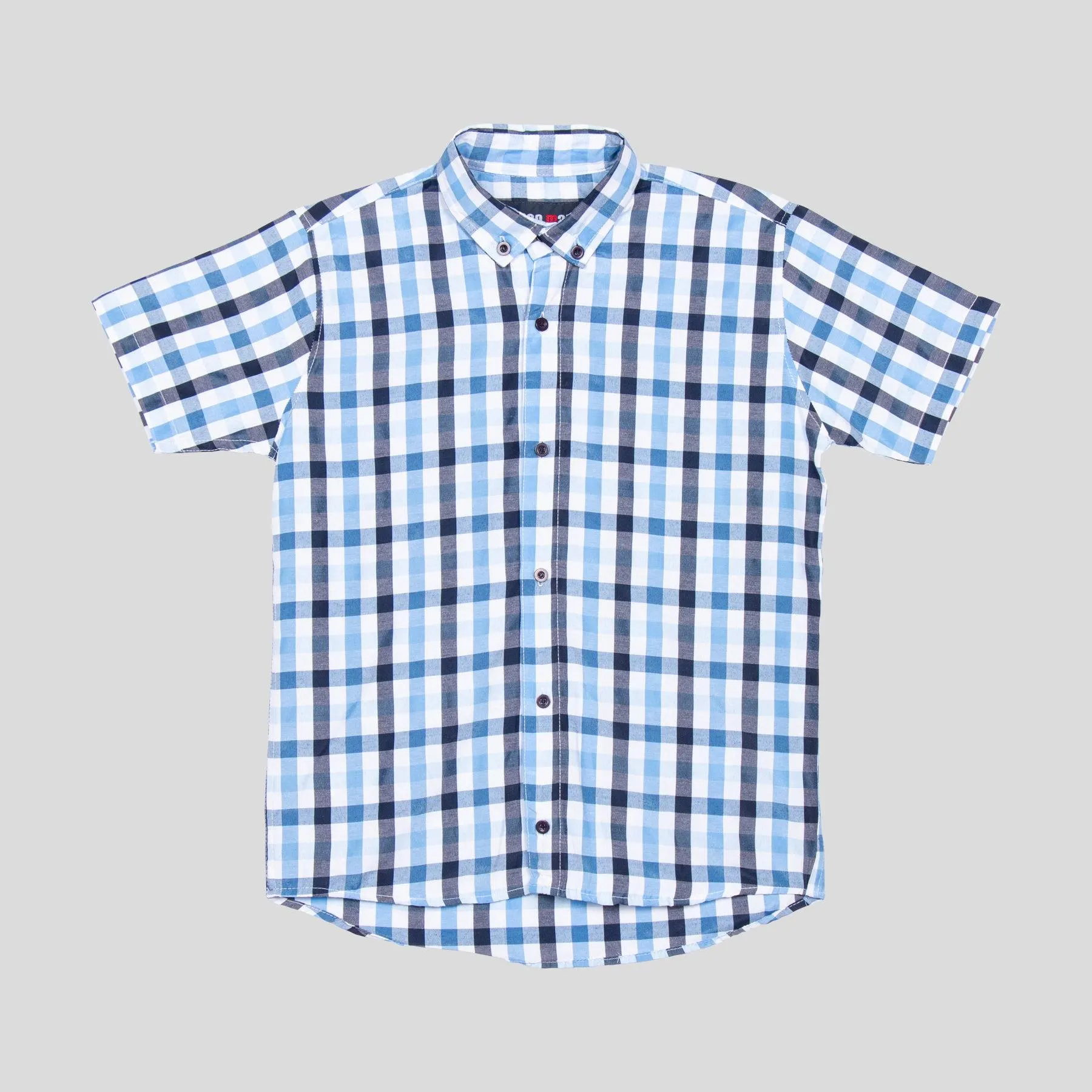 Camisa Juv Mc Cuadro Med