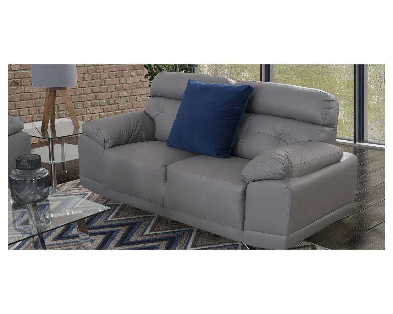 Sofá 2 Plazas San Marino Gris