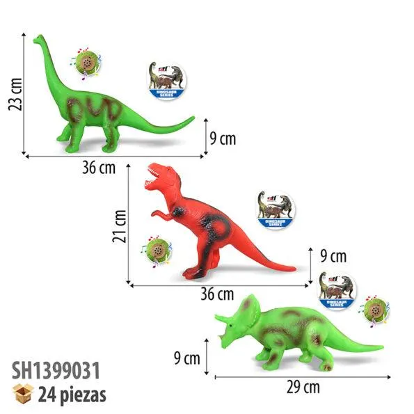 DINOSAURIOS CON LUZ Y SONIDO
