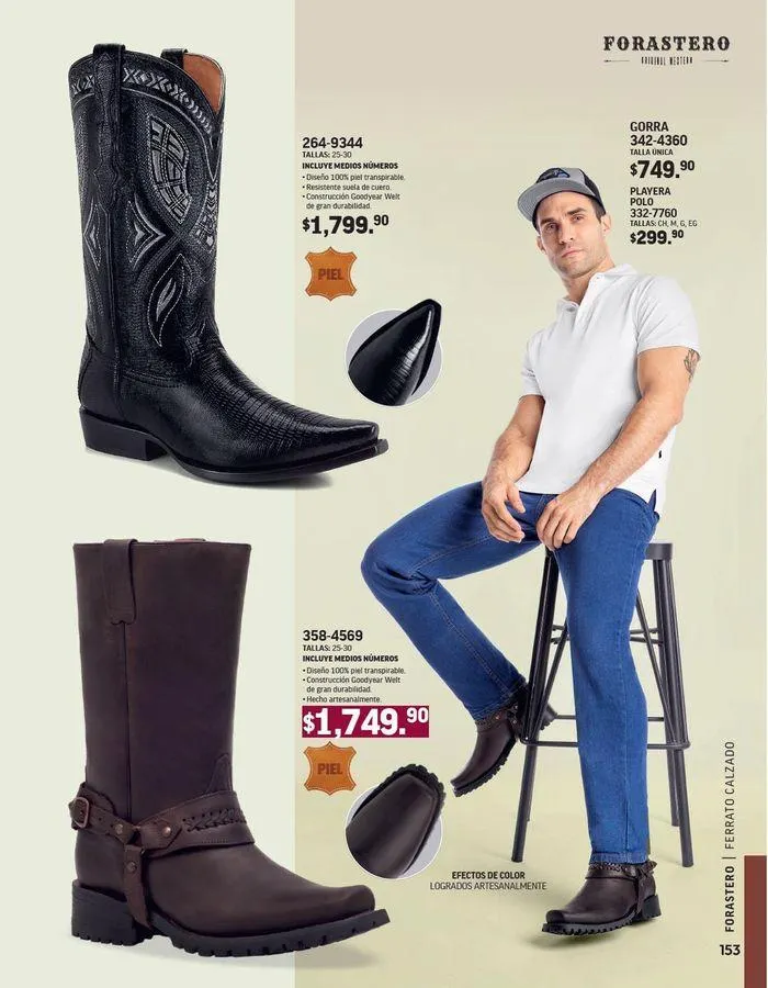 Catálogo de ANDREA - CALZADO CABALLERO 26 de agosto al 25 de enero 2025 - Pagina 59