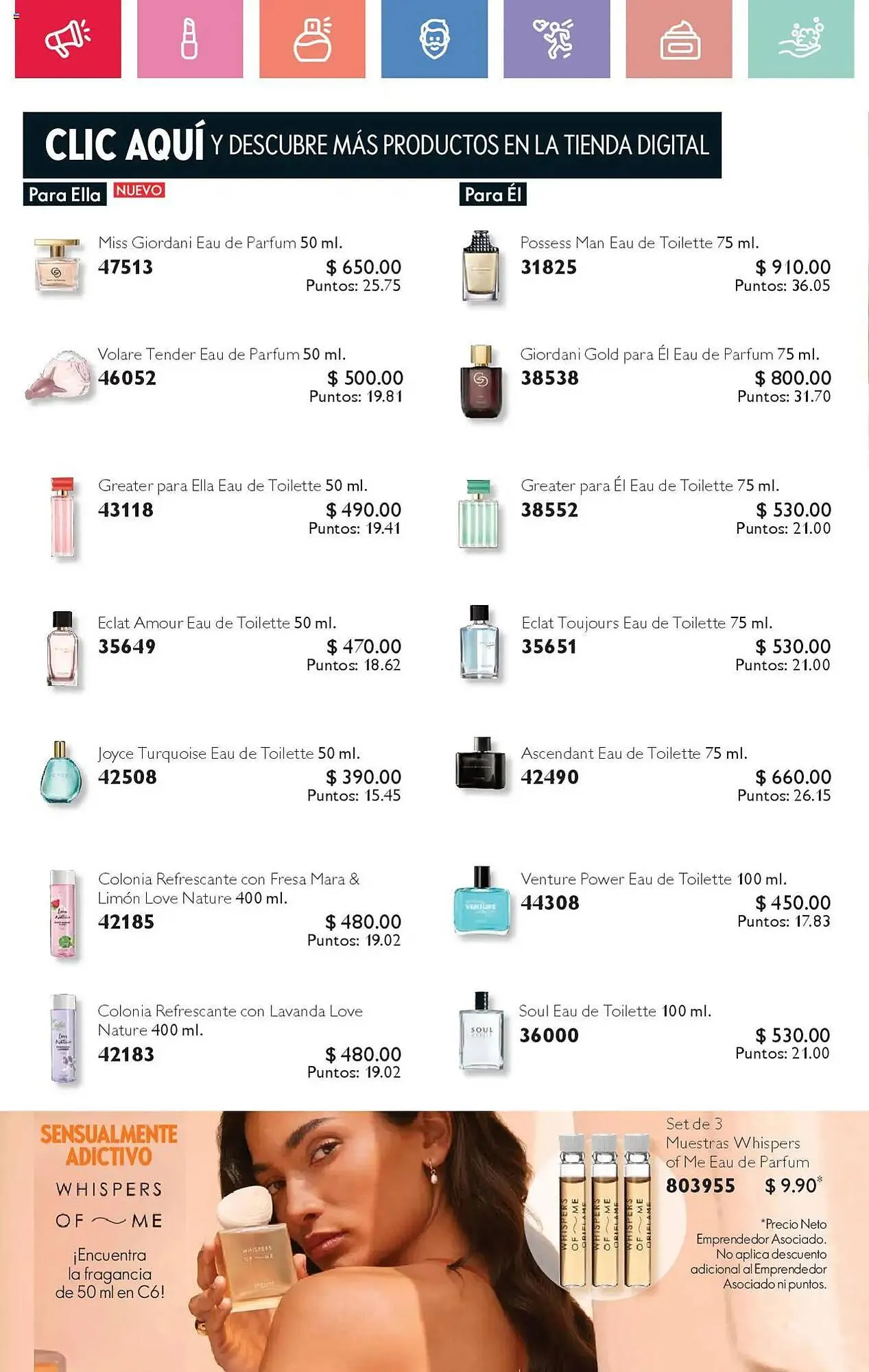 Catálogo de Catálogo Oriflame 22 de marzo al 11 de abril 2025 - Pagina 88