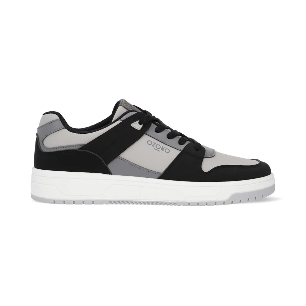 SNEAKER OZONO PARA HOMBRE ESTILO 609201 GRIS - NEGRO