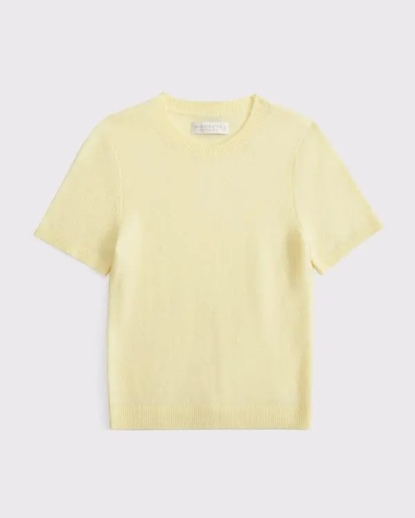 Merino Wool-Blend Sweater Tee