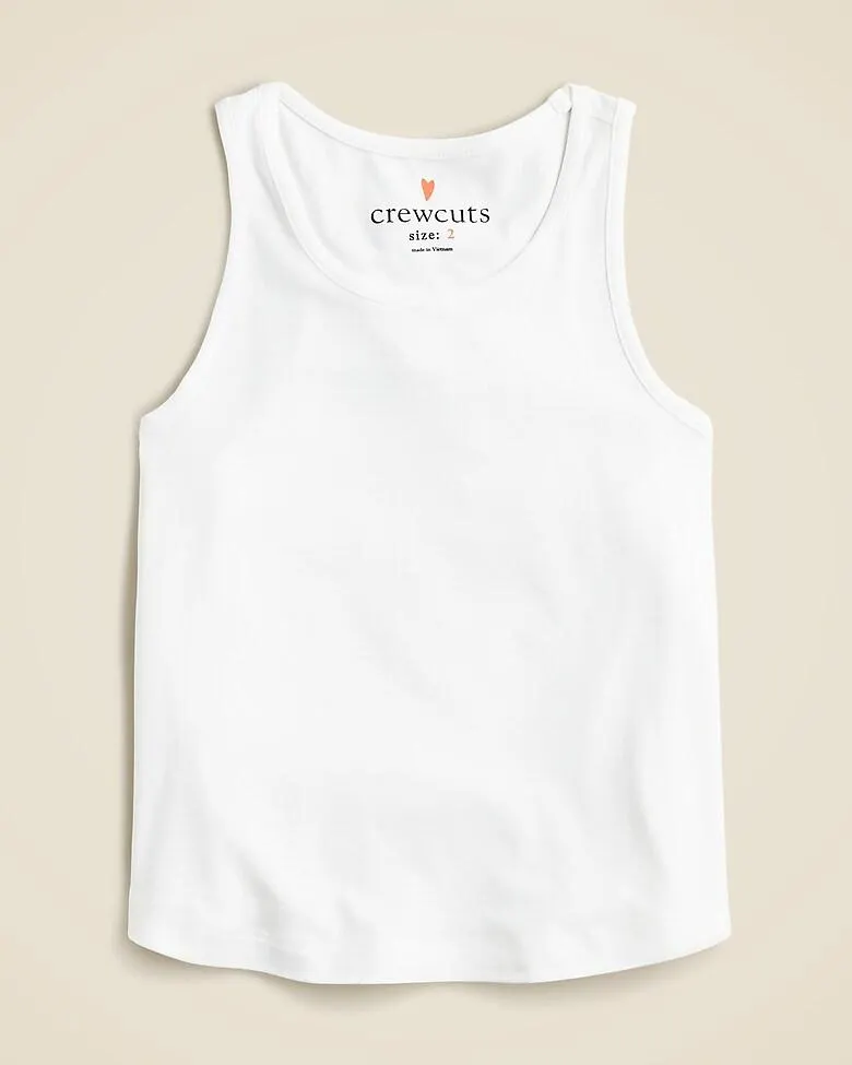 Girls' active racerback tank top