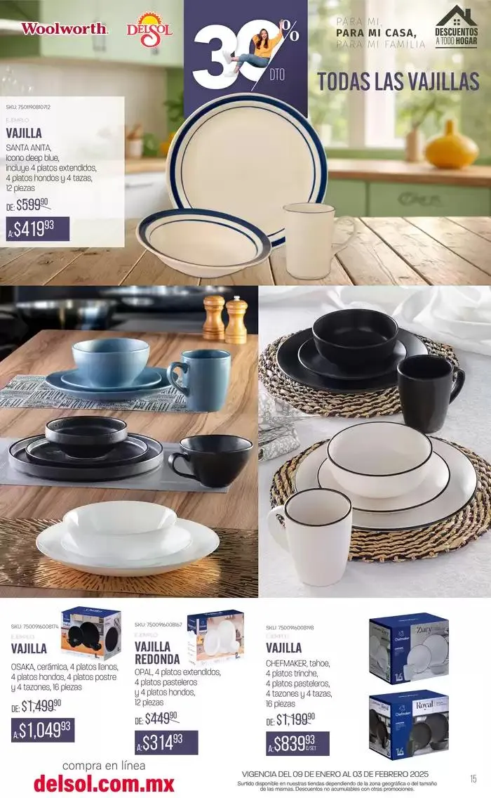 Catálogo de Hogar enero 2025 10 de enero al 3 de febrero 2025 - Pagina 15