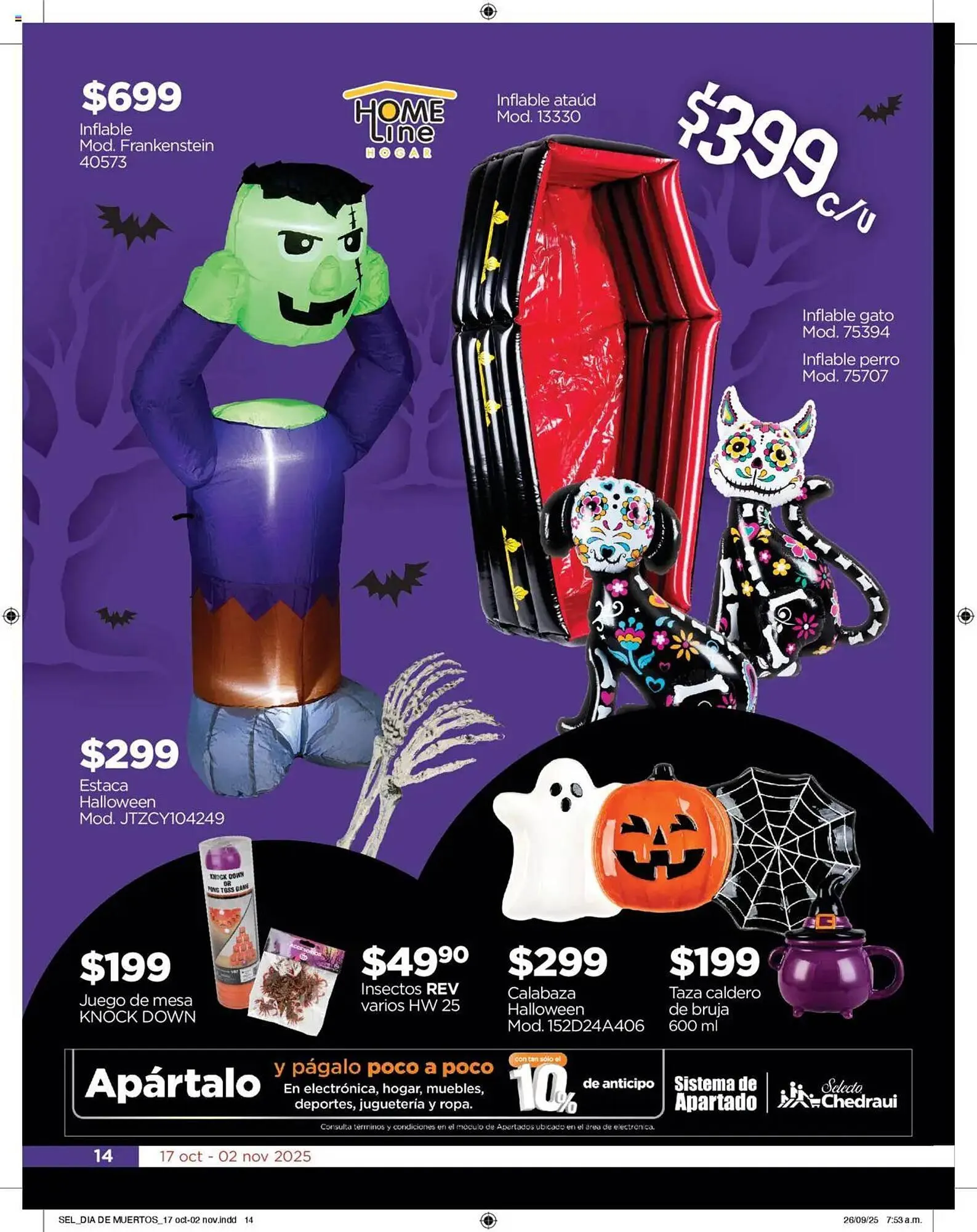 Catálogo de Folleto Chedraui 17 de octubre al 2 de noviembre 2025 - Pagina 14