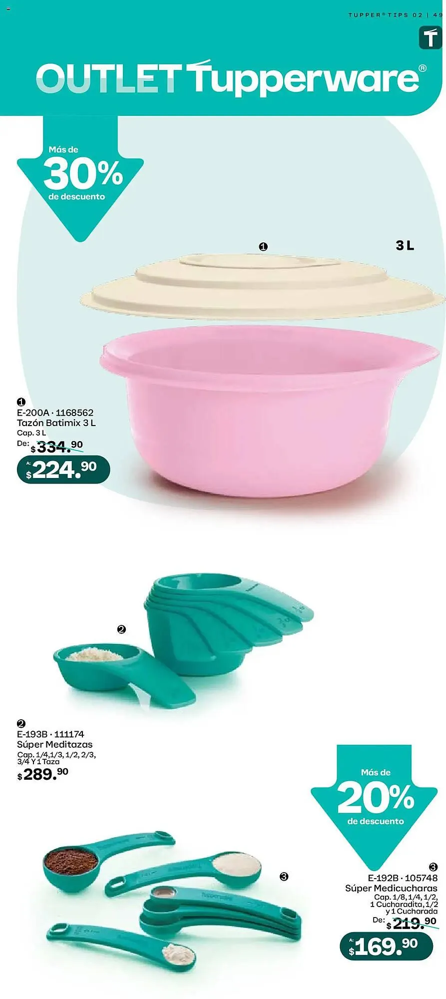 Catálogo de Catálogo Tupperware 27 de enero al 23 de febrero 2025 - Pagina 49