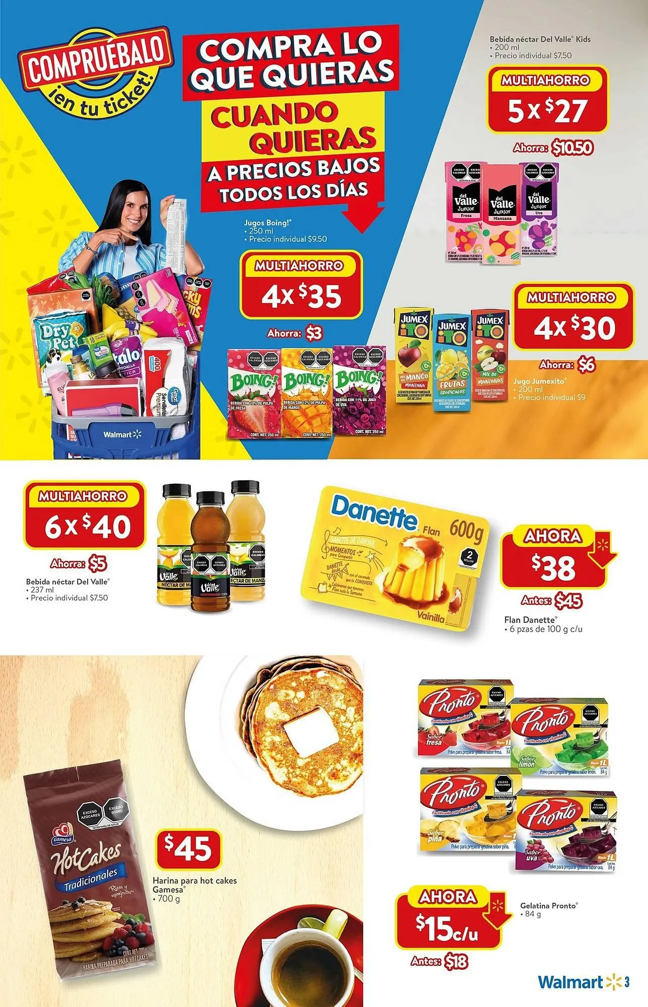 Catálogo de Catálogo Walmart 24 de julio al 13 de agosto 2025 - Pagina 3