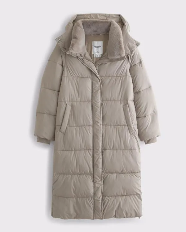 Nylon Long Puffer