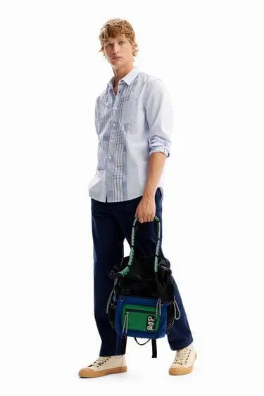 Camisa patch cuadros