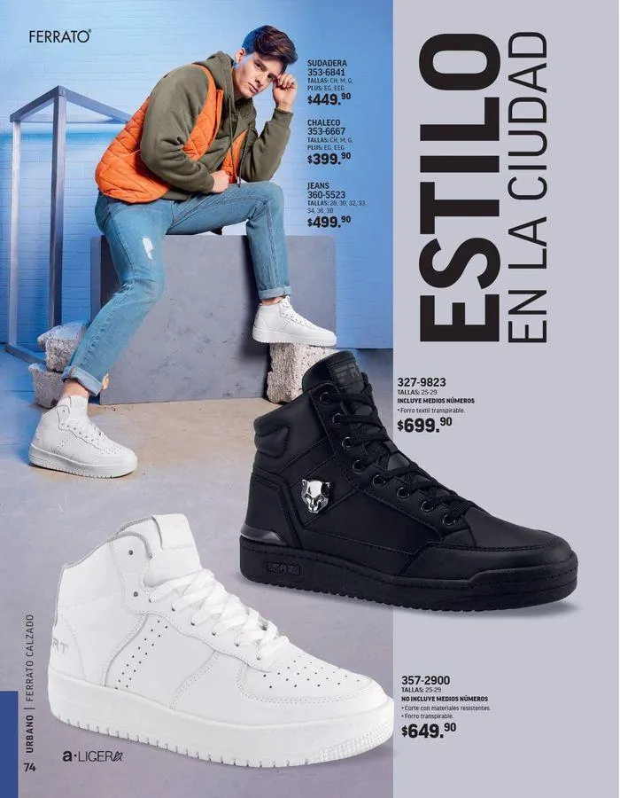 Catálogo de ANDREA - CALZADO CABALLERO 26 de agosto al 25 de enero 2025 - Pagina 167