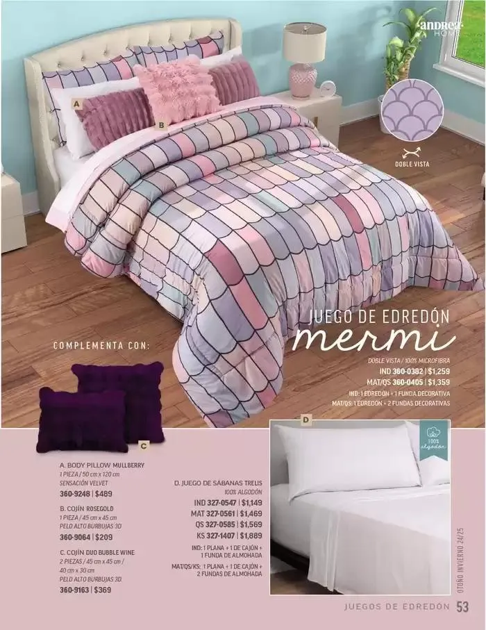 Catálogo de ANDREA - ANDREA HOME 26 de agosto al 25 de enero 2025 - Pagina 84