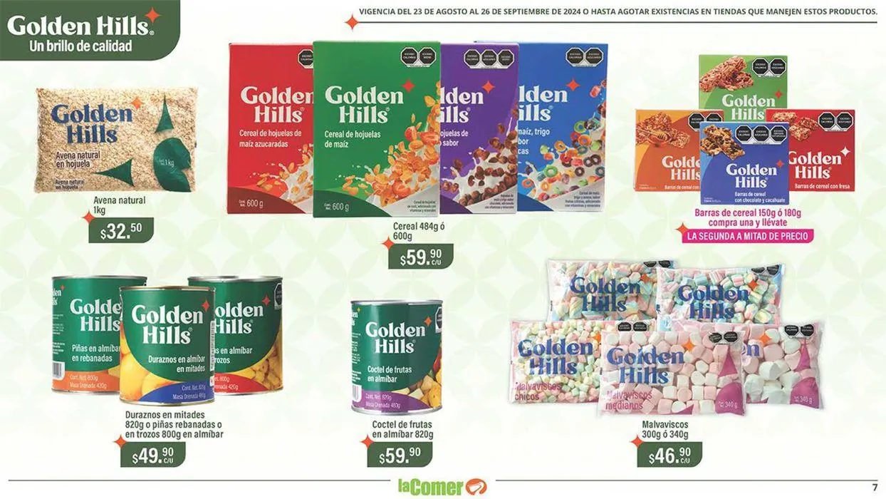Catálogo de Golden Hills 23 de agosto al 26 de septiembre 2024 - Pagina 7