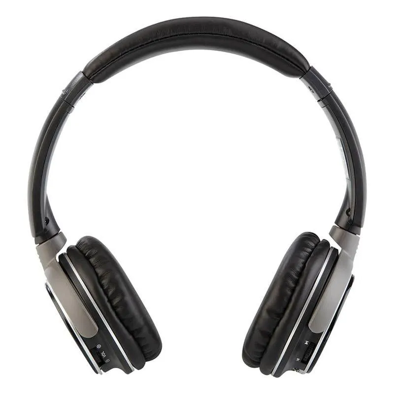 Audífonos de Diadema Bluetooth Negro con Micrófono Kaiser