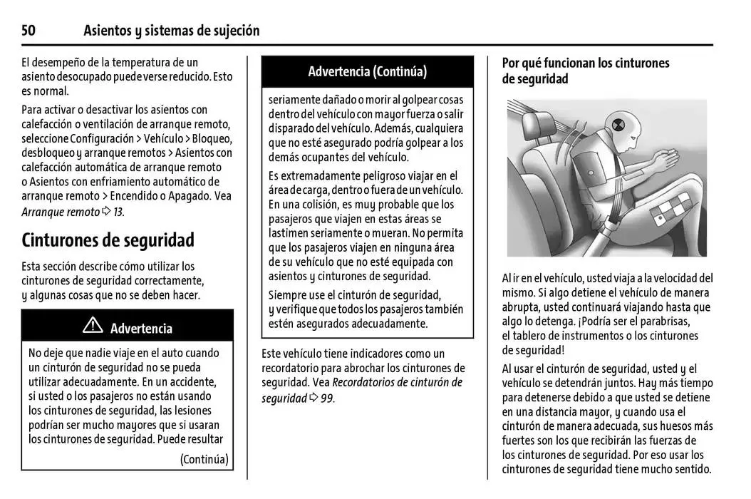 Catálogo de Chevrolet Corvette Stingray Manual del propietario 22 de enero al 31 de diciembre 2025 - Pagina 51