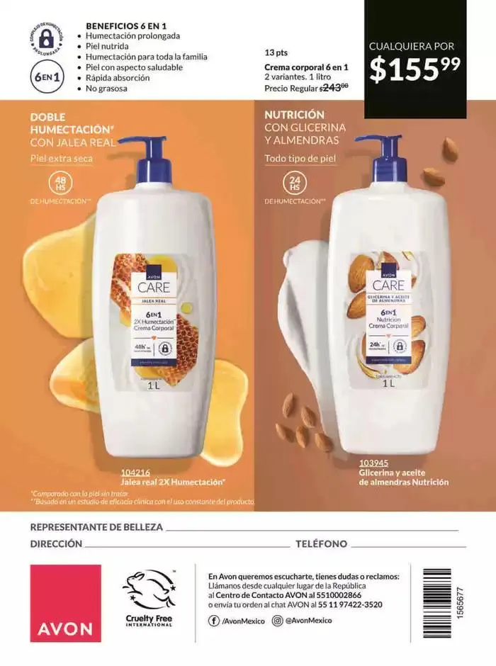 Catálogo de Avon COSMÉTICOS C6 6 de marzo al 9 de abril 2025 - Pagina 212
