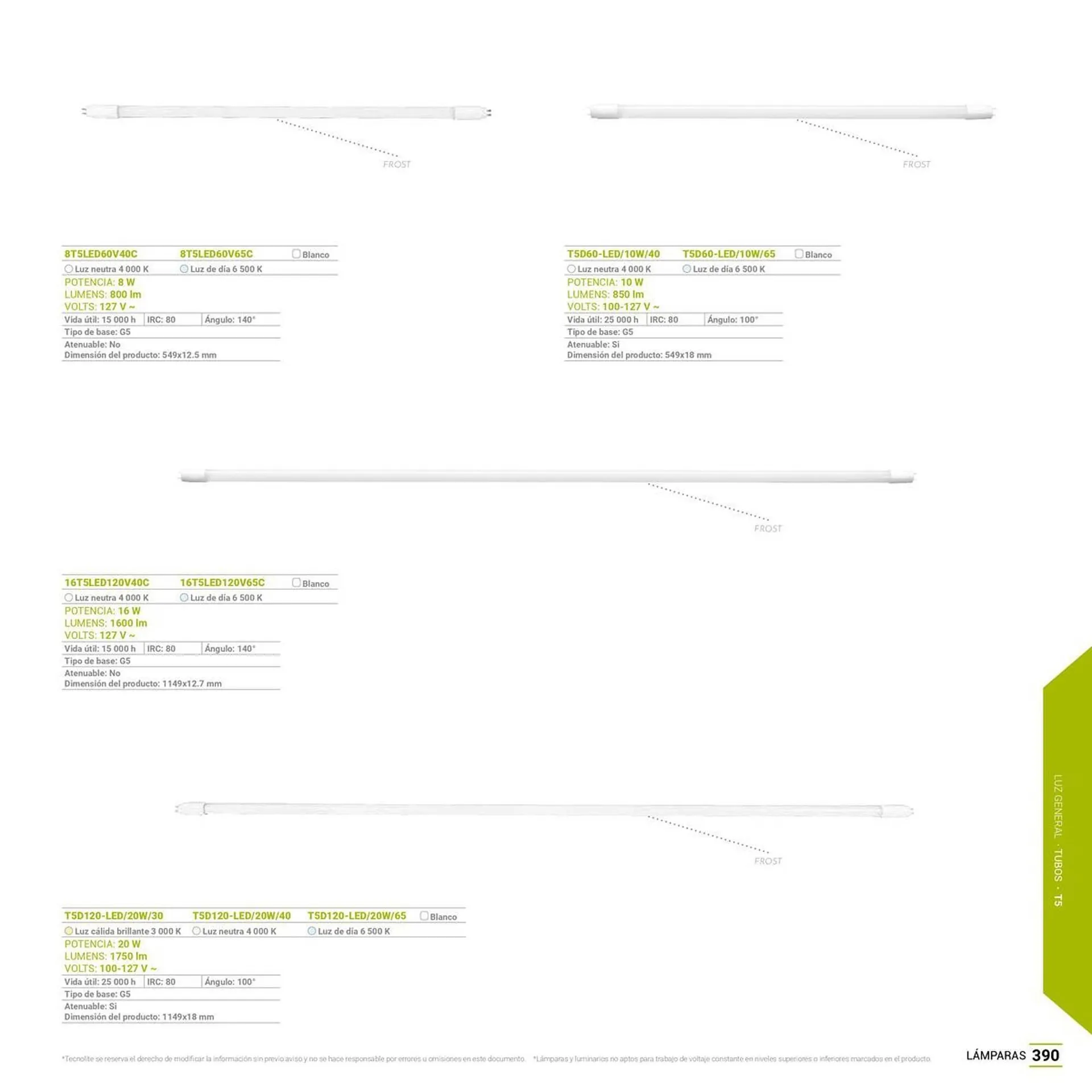 Catálogo de Catálogo Tecnolite 27 de junio al 31 de diciembre 2025 - Pagina 22