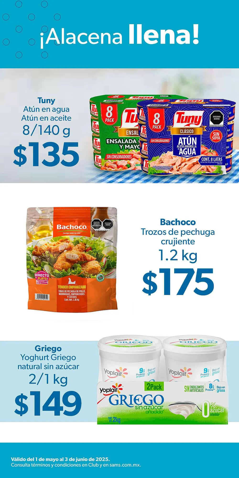 Catálogo de Catálogo Sam's Club 17 de mayo al 3 de junio 2025 - Pagina 2