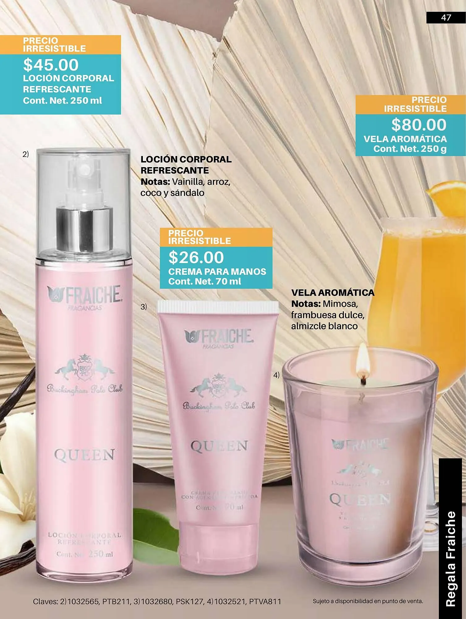 Catálogo de Catálogo Fraiche 11 de marzo al 30 de abril 2026 - Pagina 47