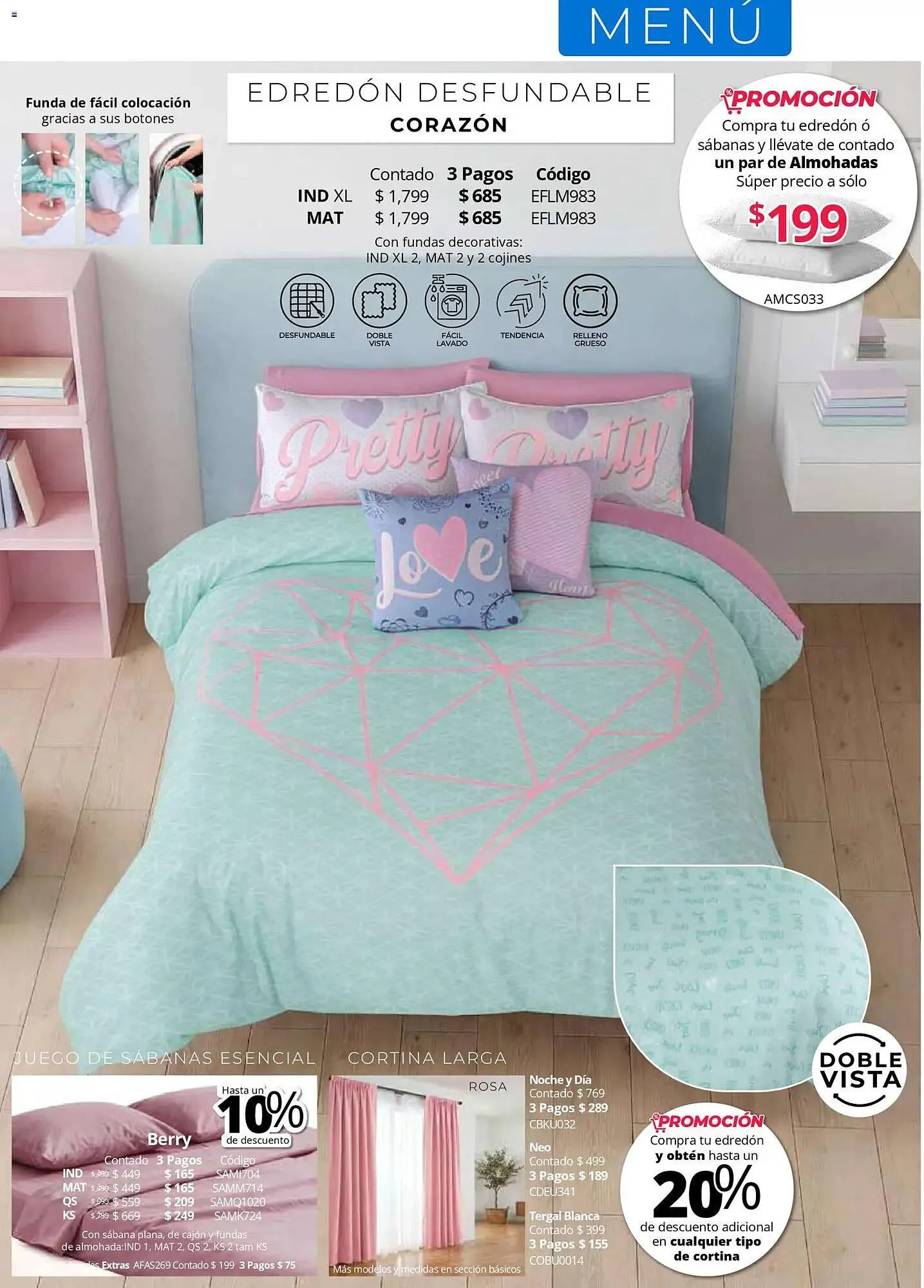 Catálogo de Catálogo Colchas Concord 1 de mayo al 1 de agosto 2026 - Pagina 9