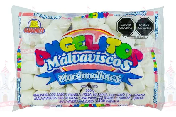 BOMBON ANGELITOS 20/300 GR BLANCO GRANDE